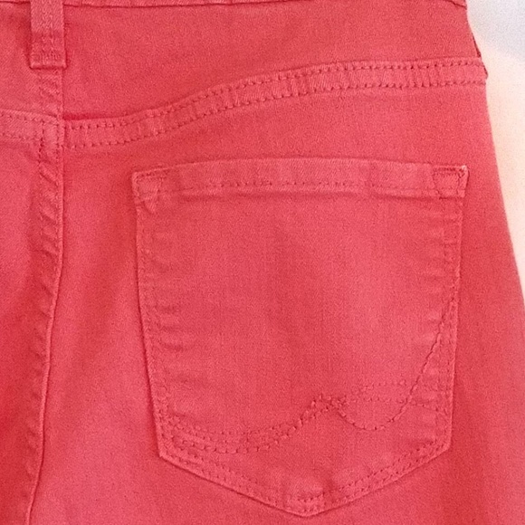 **SOLD** NYDJ Alisha Ankle Jean Papaya - Picture 1 of 8